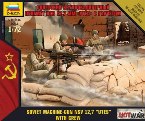 Zvezda 1:72 Soviet Machine gun 'Utes' (Mini kits) 