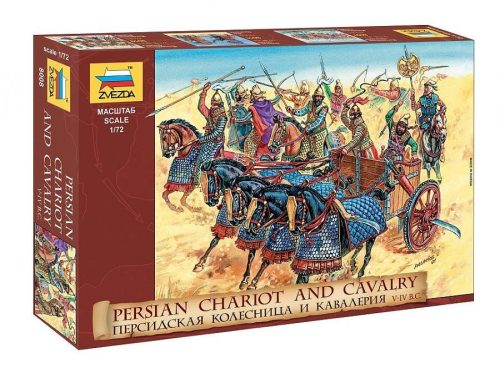 1:72 Persian Chariot And Cavalery V-IV B.C. - 9 Figures