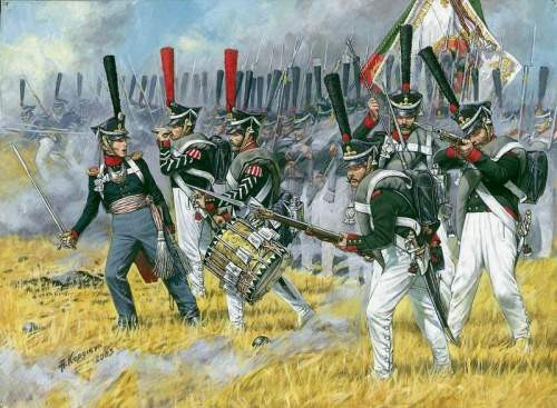 Zvezda 1:72 Russian Heavy Infrantry Grenadiers (1812-1815) 8020