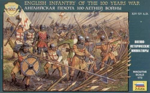 Zvezda - English Infantry Of The 100 Years War