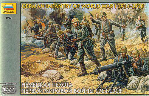 Zvezda German Infantry WWI