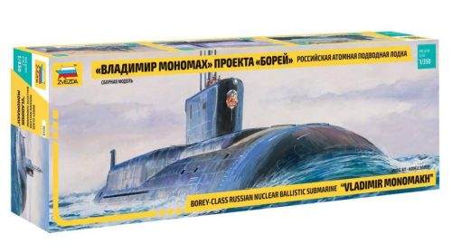 Zvezda 1:350 Borey-Class Russian Nuclear Submarine ”Vladimir Monomakh” 