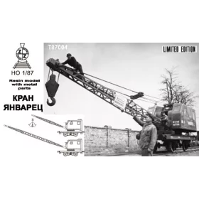 ZZ Modell 1:87 Railway crane Yanvarets K-103