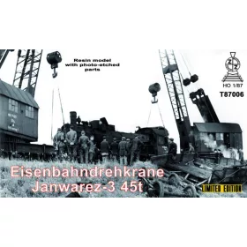 ZZ Modell 1:87 Eisenbahndrehkrane Janwarez-3 45t
